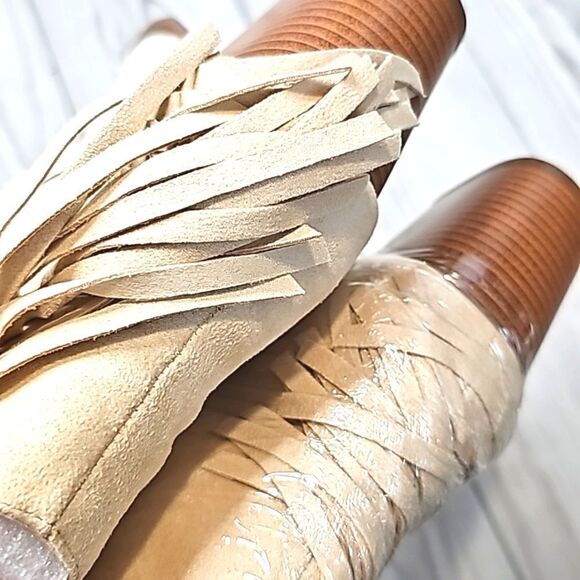 (13-3723)   Coutgo Women's  Western Khaki  Ankle Boots  Sz 7 - Picture 10 of 13